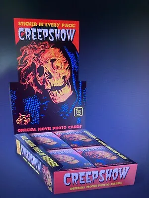 $179.95 • Buy Fright Rags Creepshow Trading Cards Wax Box Sealed Halloween Fast Shipping!!!!!!