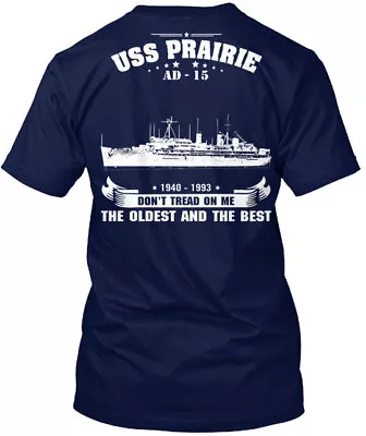 Uss Prairie (ad 15) Tee T-shirt • $21.79