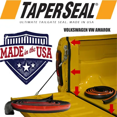 Tailgate Seal Kit For Volkswagen Vw Amarok Rubber Dust Tail Gate Made In Usa • $49.90