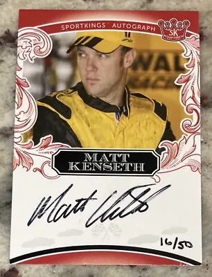 Matt Kenseth 2022 Sportkings Autograph Auto #’d 16/50 Nascar • $15.99