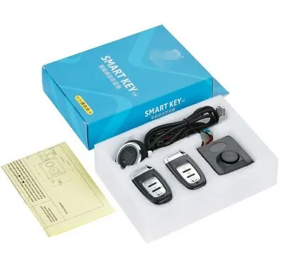 Keyless One-button Start Motorcycle Engine Ignition Anti-theft Alarm System Kit • $69.20