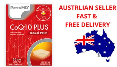 PatchMD CoQ10 Plus - Topical Patch (30 Day Supply) - New • $28.50