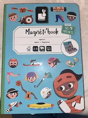 Janod Magnetic Book-Sports • £5