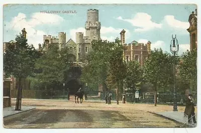 1905 Charles Martin Coloured Postcard Of Hollaway Castle London • £1.50