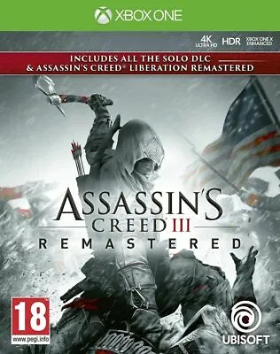 Assassins Creed III 3 Remastered + Liberation Xbox One Brand New Sealed • $44
