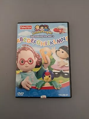 Fisher-Price Little People Discovering The ABC's Volume 21 (DVD 2005) • $20.61