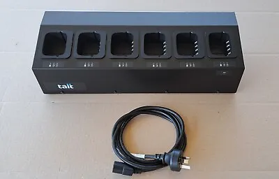 Tait TP9100 Portable Radio 6-Way Desktop Multi Charger • $345