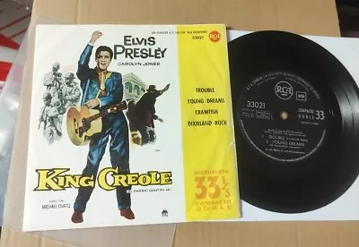 Elvis Presley King Creole *Rare*  Spanish EP -  • $55.49