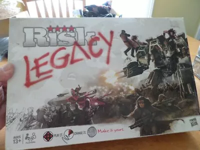 Hasbro Risk Legacy Game - Played 1 Time Most Of Game Is Still Sealed • $25
