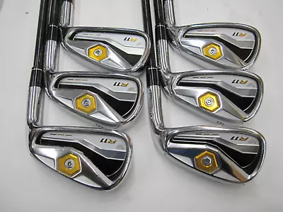 TaylorMade R11 Iron Set 5-PW 6pcs Carbon Shaft Stiff RH Japan Golf Club Good • $223.99