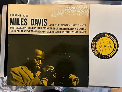 Miles Davis -- The Modern Jazz Giants 1959 Og Mono Comp (prestige) Vinyl Rvg • $25