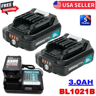 3.0Ah Lithium Ion Battery For Makita 12V MAX CXT BL1040 BL1021B BL1016 BL1041B • $15.89