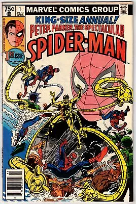 Spectacular Spider-man Annual #1 (1979)- Doc Ock Appearance- Mile High- F/vf • $7.99