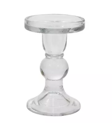 £6.29 • Buy Candlestick Dinner Candle Holder Christmas Decoration Glass Stand