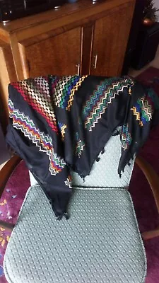 £16.99 • Buy Original Hirbawi Made In Palestine Kufiya Keffiyeh Scarf Shemagh Multi Coloured 