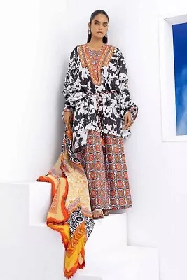 *gul Ahmed*summer Printed Lawn Unstitched Suit Pakistani Designer 3 Piece  • £16.99