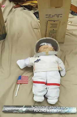 Vintage NASA Cabbage Patch Kids 1985 Young Astronaut 17” Boy • $144.49