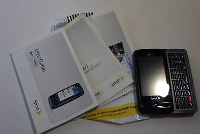 Pre-owned Sprint LG RUMOR TOUCH Telephone W/ Paperwork Factory Reset • $25