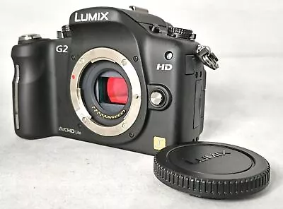 【Near Mint】Panasonic LUMIX DMC-G2 12.1MP Digital Camera - Black Body Only... • $307.42