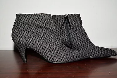 Miu Miu Ankle Bootie Boot Zip Fabric Women 38 • $45.50