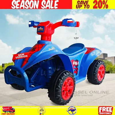 Kids Electric Ride On ATV Quad Bike 4 Wheeler Toy Car Rechargeable Battery 6V • $116.59