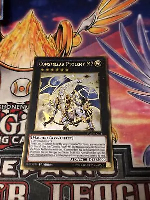 Yu-Gi-Oh! TCG Constellar Ptolemy M7 Premium Gold: Infinite Gold PGL3-EN071 1st … • $1.75