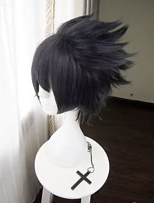 New New Naruto Uchiha Sasuke Cosplay Wig Wig Costum Long Long Version V.2 • $25.27