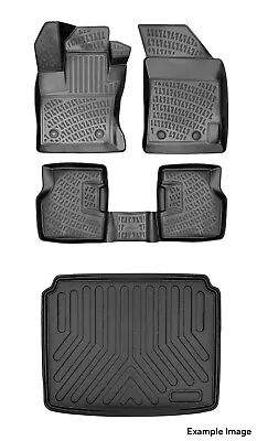 Floor Mats + Cargo Trunk Liner Fits Volkswagen Jetta Gasoline USA 2011-2018 SET • $139.90