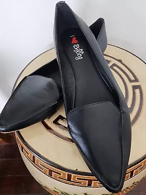 I Love Billy Breane Black Women Size 38  Like New Flats • $20