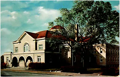 First Christian Church Jackson & Olive Streets Mexico Missouri Chrome Postcard • $7.19