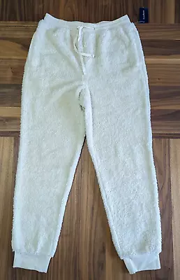 Club Room Mens Fleece Pajama Pants Beige Size S • $17.99