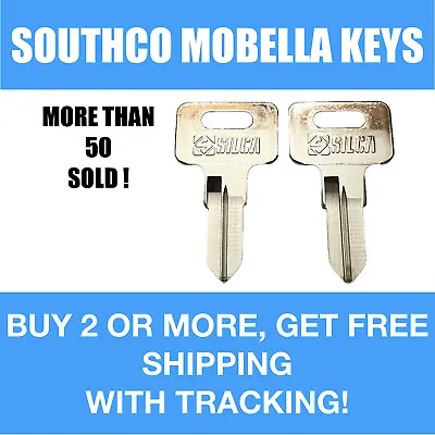 2 Southco / Mobella Marine Boat Cabin Latch Door Keys Cut By Code To 801-860 • $10.49