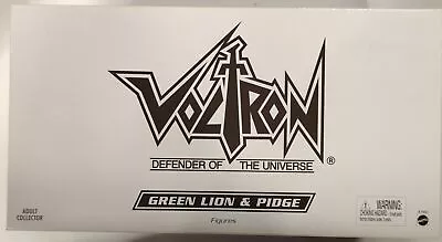 MATTEL VOLTRON DEFENDER OF THE UNIVERSE DEFENDER OF THE UNIVERSE GREENLION& • $345