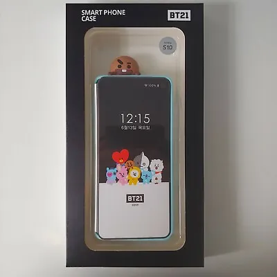 Official BT21 SHOOKY Figure Soft Phone Case Cover For Galaxy S10 KPOP BTS • $31.99