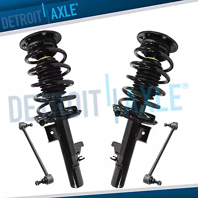 Front  Struts W/ Coil Springs Assembly Sway Bar Links Kit For Volvo S80 XC70 • $163.66