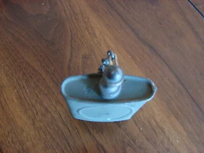 Vintage Original Military Gun Oil Tin Screw Top Empty (cap Chained To Spout) • $19.99