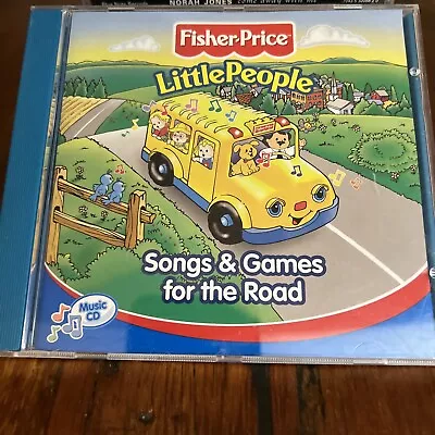 Little People: Songs And Games For The Road By Fisher-Price (CD Jan-2002... • $1.77