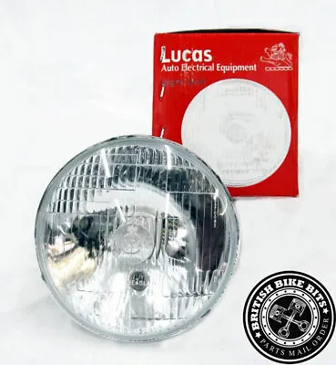 Lucas 7 Inch Headlamp Glass Reflector - Motorcycle Headlamp • $61.98