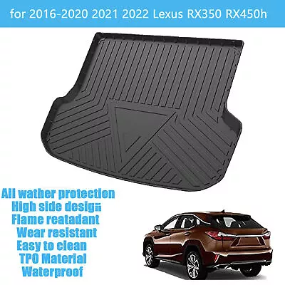 Universal TPO Rear Cargo Trunk Mat Liner For 2016-2022 Lexus RX350 RX450h • $42.35