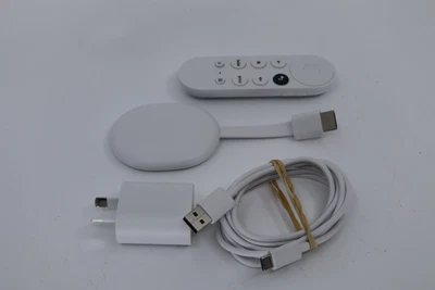 $75 • Buy Google Chromecast With Google TV 4K (GZRNL) Like New 