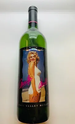 SEXY Swimsuit Marilyn Monroe 1992 Merlot Wine Bottle EMPTY  Napa Valley • $29.99