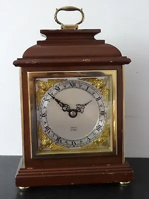 Vintage Elliott London 8 Day Mantel Desk Clock Made In England Working Order • $105.77
