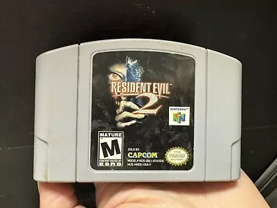 Resident Evil 2 - N64 Nintendo 64 - Tested Authentic Works FAST SHIPPING!! • $50