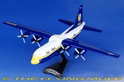 Postage Stamp Planes 1:200 C-130F Hercules USN Blue Angels Fat Albert • $38.95
