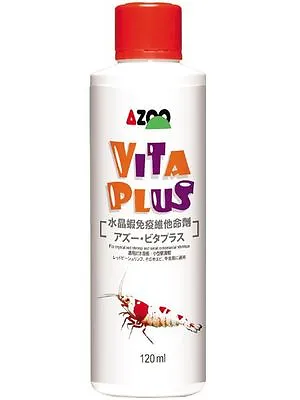 $4.95 • Buy Azoo  Vita Plus Crystal Red Bee Shrimp Vitamins 120 Ml