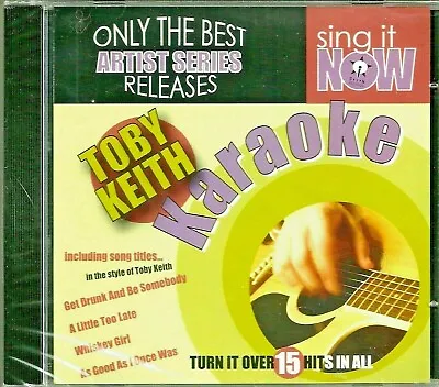 Sing It Now Karaoke CD+G - Toby Keith • $2.99
