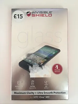 Genuine Invisible Shield Clarity HD Glass Screen Protector For HTC One M9 New • £1.99