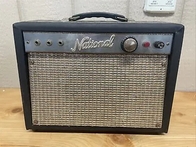 1960s National Valco 1210 All Tube Guitar Amplifier Vintage Amp -Works • $599.99