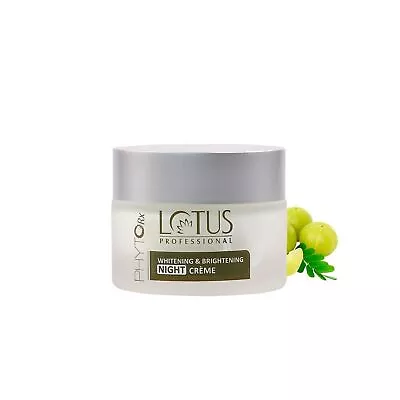 Lotus Professional Phyto Rx Whitening & Brightening Night Cream Natural 50 G • £24.70