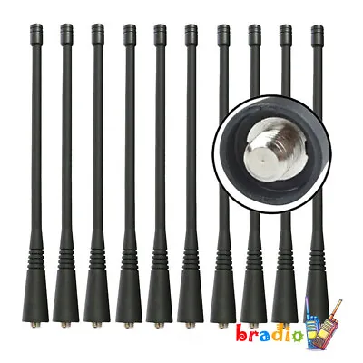 10x UHF Antenna Replacement For CP200 CP200D HT750 HT1250 GP338 GP300 Radio • $17.90